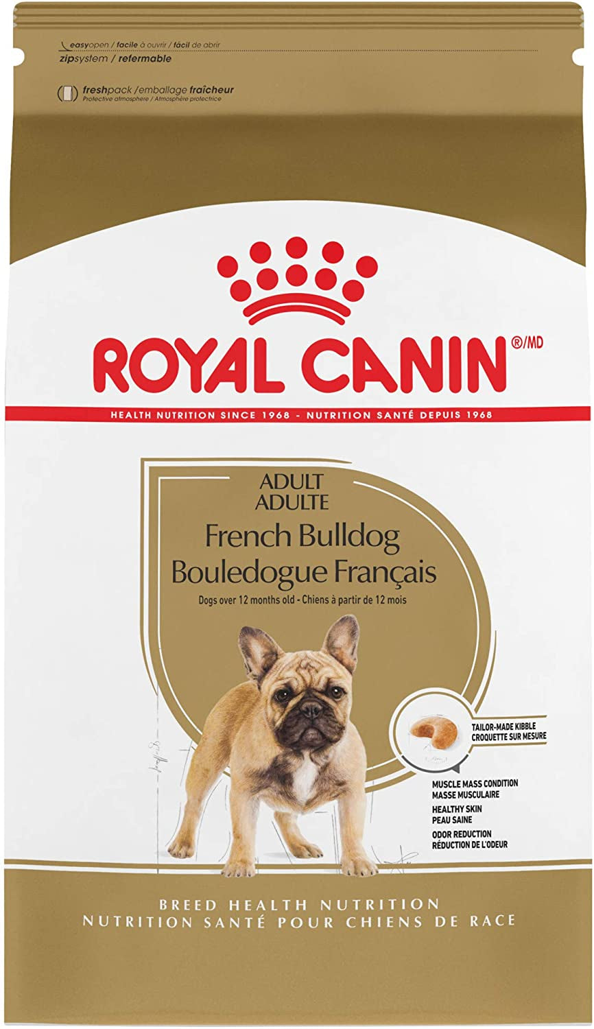 French Bulldog Adult Breed Specific Dry Dog Food 17 Pounds. Bag